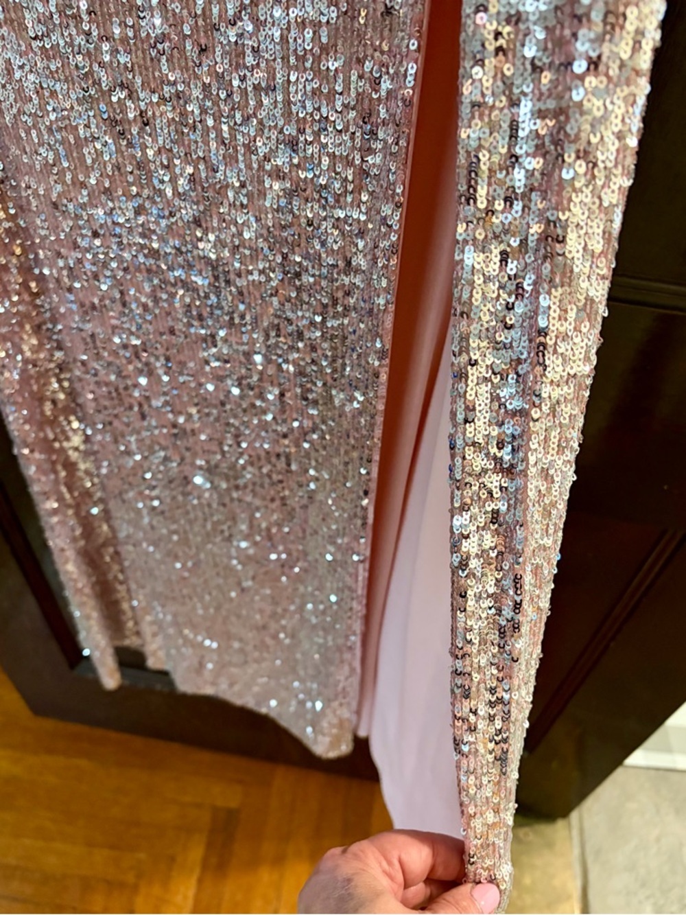 Xscape long sequined gown NWT - Picture 11 of 11